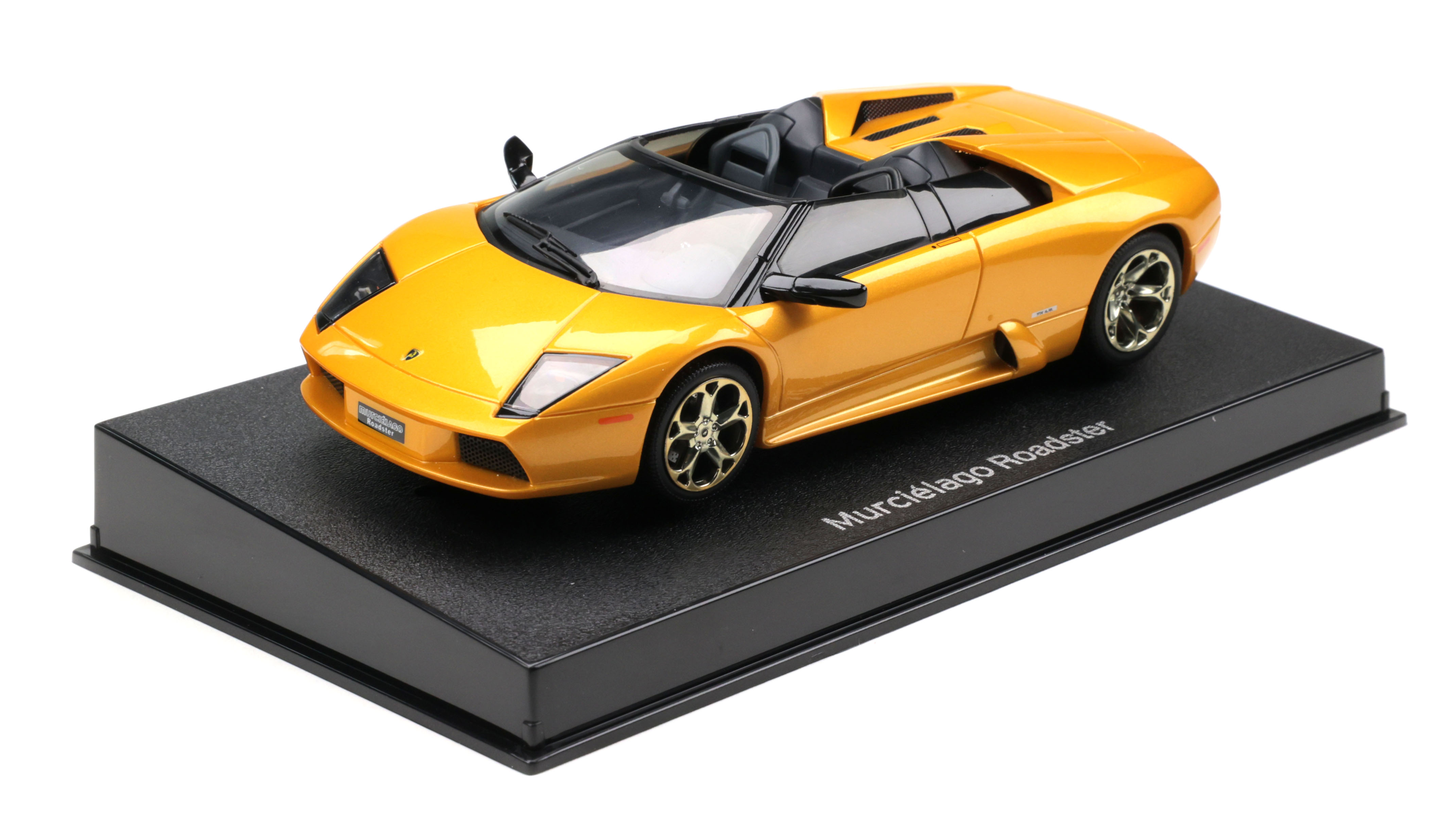 Autoart 13142 - Lamborghini Murciélago Roadster - Gold Metallic, lighted